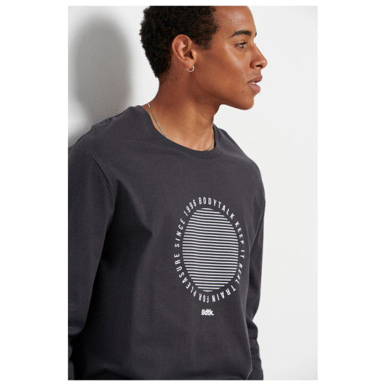 Bodytalk Ανδρική μακρυμάνικη μπλούζα